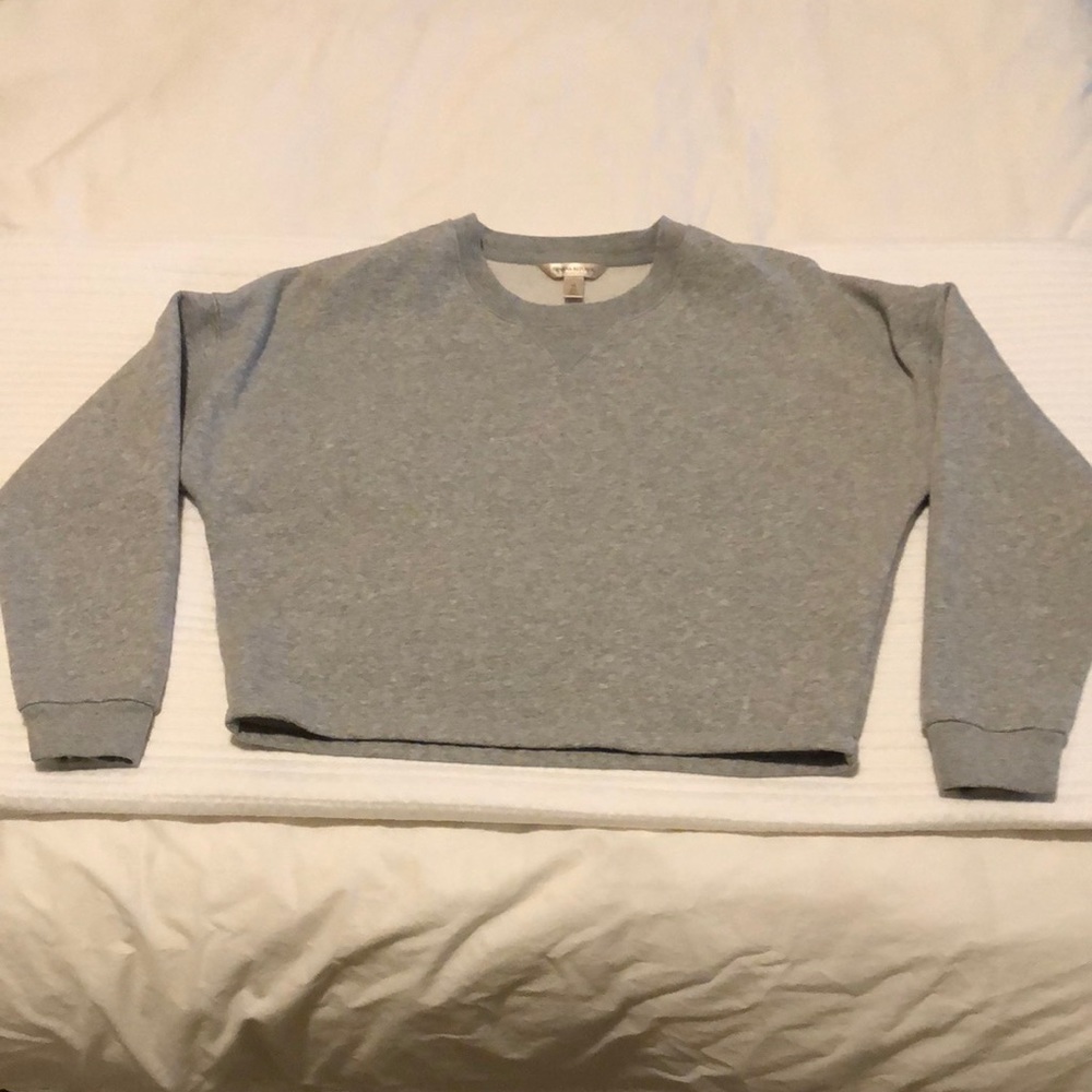 Banana Republic cropped sweatshirt